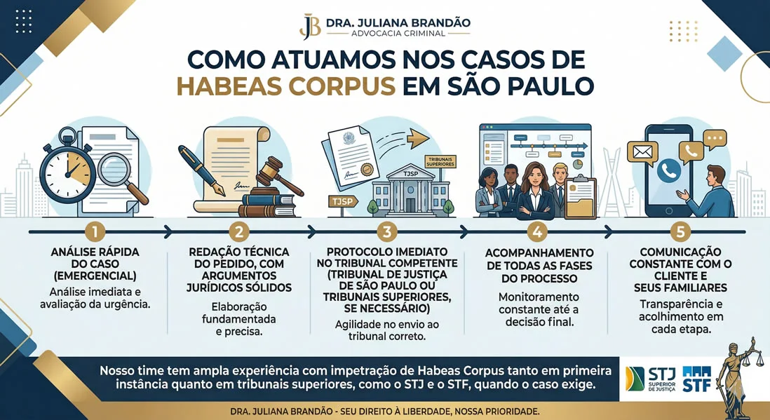 Como Atuamos nos Casos de Habeas Corpus em São Paulo